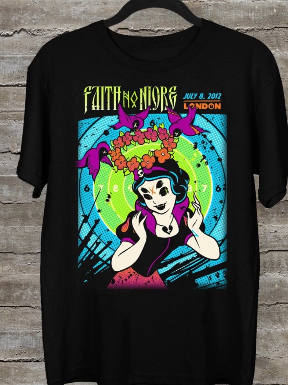 Faith No More London 2022 Band Graphic T-Shirt Unisex Fan Gift Tee